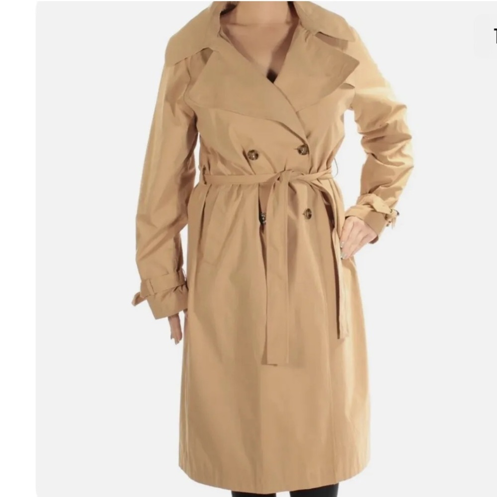 Tommy Hilfiger Tan Trench Coat
